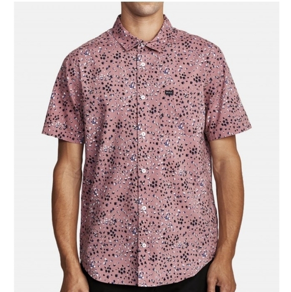 RVCA - MENS OLIVER WOVEN SHIRT SZ SMALL - Picture 2 of 9
